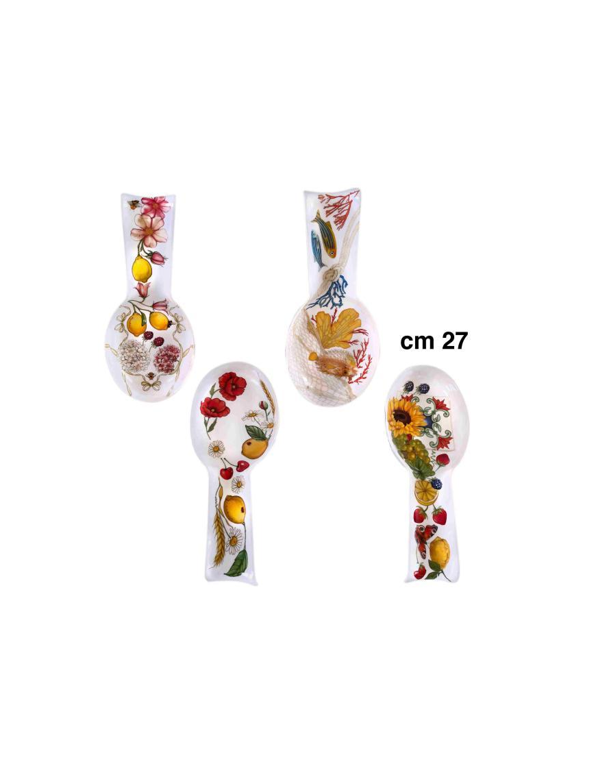 ASSORTED DECORATIVE SPOON REST 27 CENTIMETERS