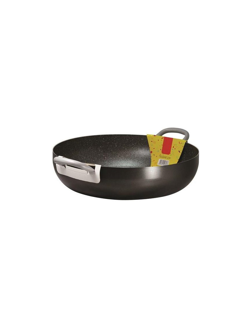 PAN WITH TUBE HANDLE 38cm