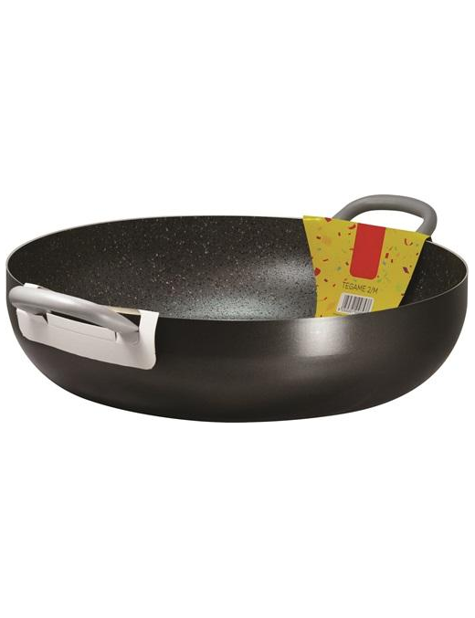 PAN WITH TUBE HANDLE 38cm