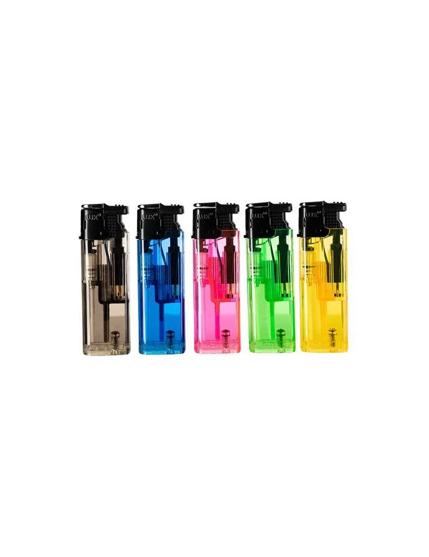 LUX TRASP LIGHTER 50 PIECES WINDPROOF