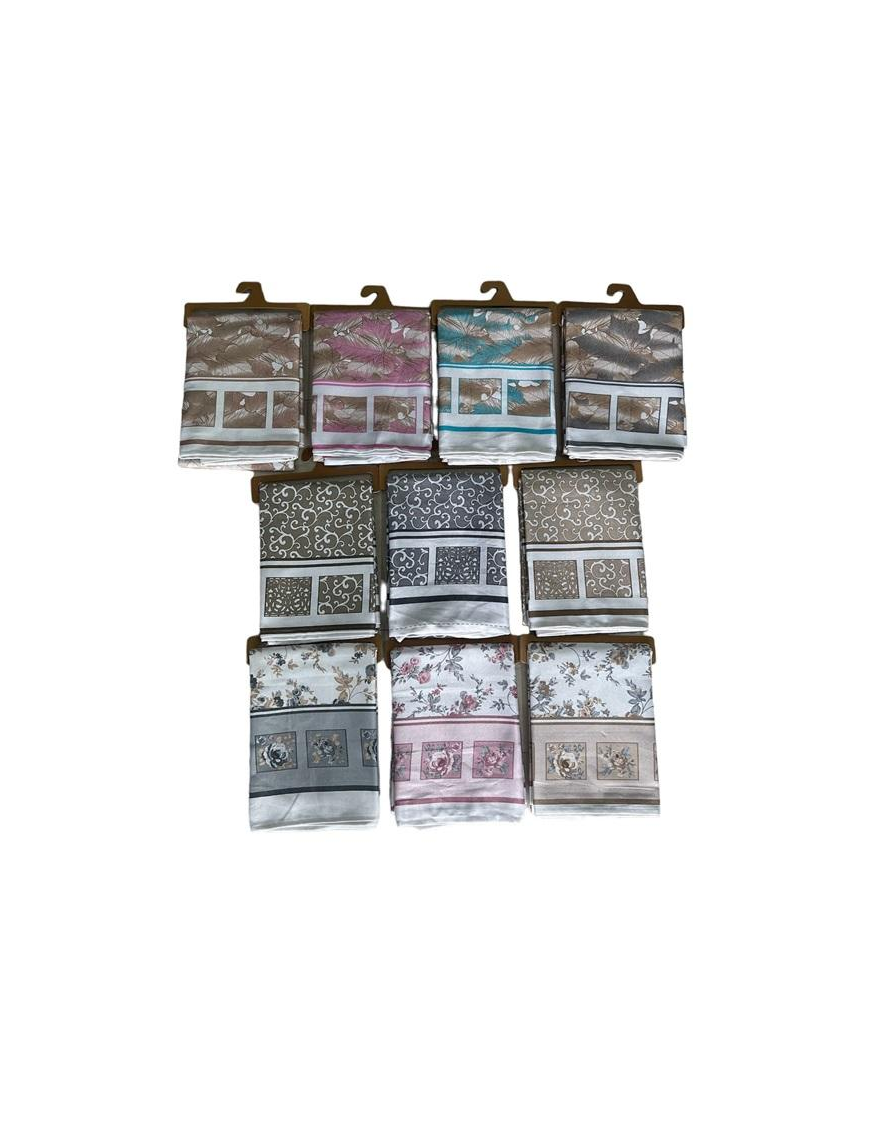 TWILL TABLECLOTH 6 PIECES 130x170 CENTIMETERS