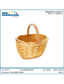 SMALL WICKER BASKETcm