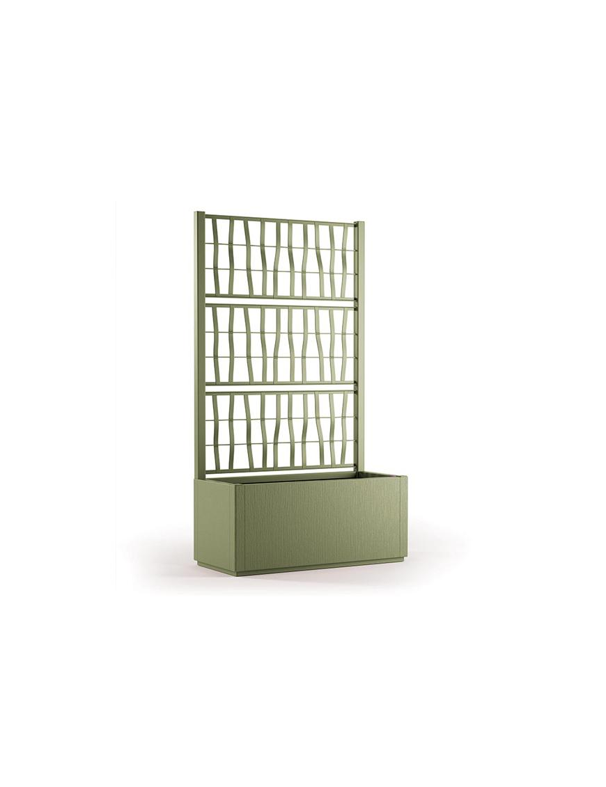 ETHICA PLANTER 80cm WITH GREEN ESPALIER