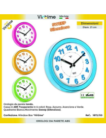 OROLOGIO PARETE ABS d20,5cm