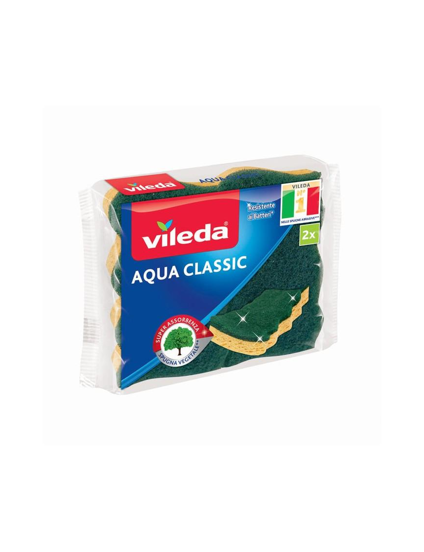 VILEDA SPUGNA CUCINA AQUA 2pezzi