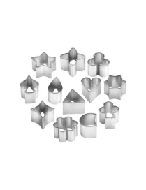 DELICIA COOKIE CUTTERS 12 PIECES