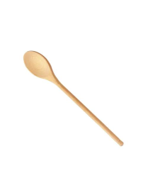WOODY OVAL SPOON 30 CENTIMETERS