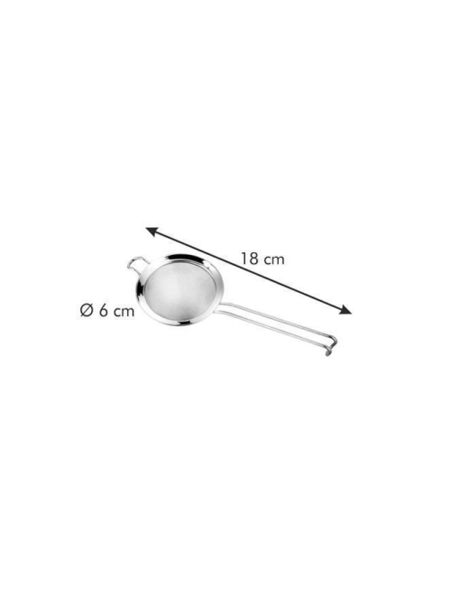 CHEF STAINLESS STEEL STRAINER 6 CENTIMETERS
