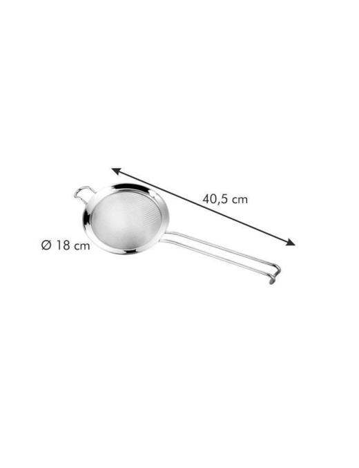 CHEF STAINLESS STEEL STRAINER 18 CENTIMETERS