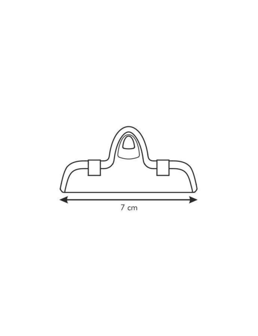 PRESTO CLIP FOR BAGS 7 CENTIMETERS