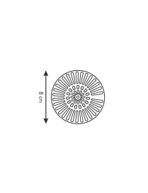SOON CHROME FILTER 8 CENTIMETERS
