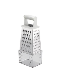 HANDY 4 SIDES GRATER WITH CONTAINER