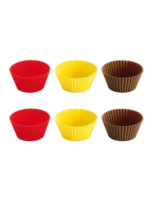 DELICIA PIROTTINI SILICONE DIAMETRO 5 CENTIMETRI 6 PEZZI