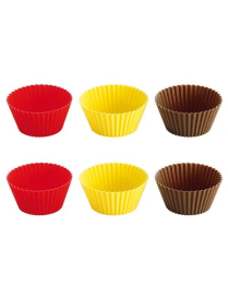 DELICIA SILICONE BAGS DIAMETER 7 CENTIMETERS 6 PIECES