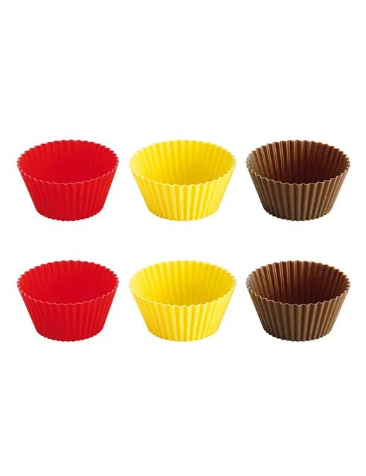 DELICIA PIROTTINI SILICONE DIAMETRO 7 CENTIMETRI 6 PEZZI