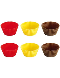 DELICIA SILICONE BAGS DIAMETER 9 CENTIMETERS 6 PIECES