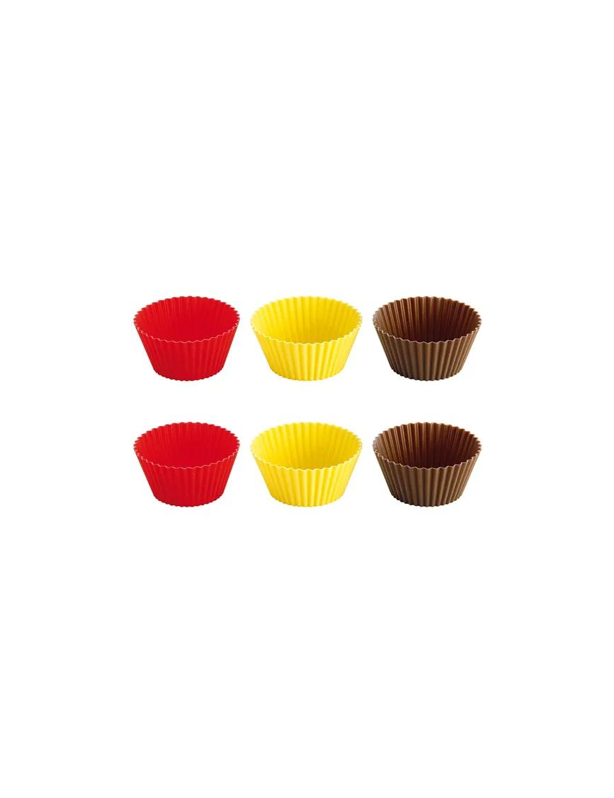DELICIA PIROTTINI SILICONE DIAMETRO 9 CENTIMETRI 6 PEZZI