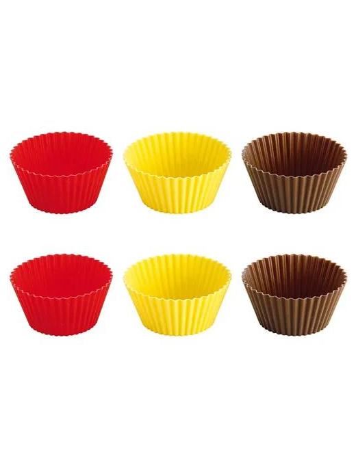 DELICIA PIROTTINI SILICONE DIAMETRO 9 CENTIMETRI 6 PEZZI