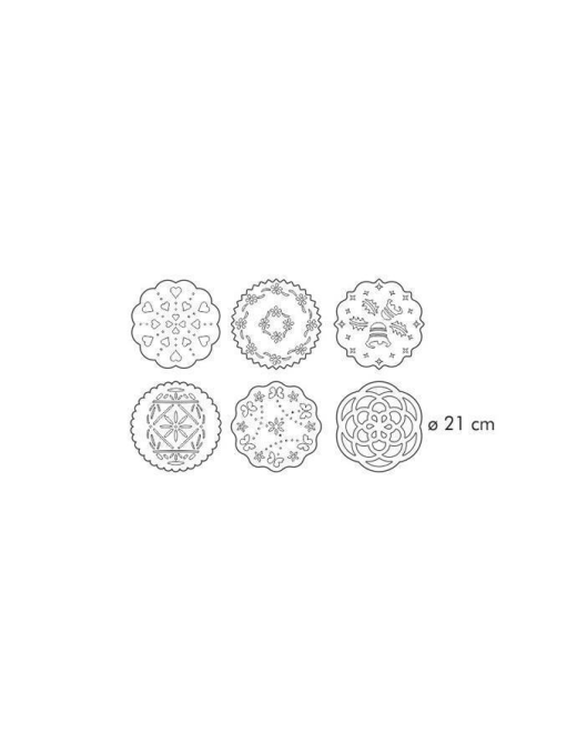 DELICIA DISCHI DECORATIVI PORTATORTE