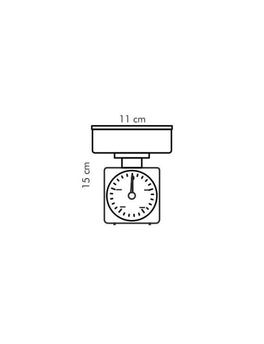 ACCURA KITCHEN SCALE 0.5 KILOGRAM MILLIMETRII