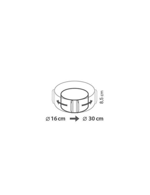 DELICIA ADJUSTS CAKES DIAMETER FROM 16 TO 30 CENTIMETERS