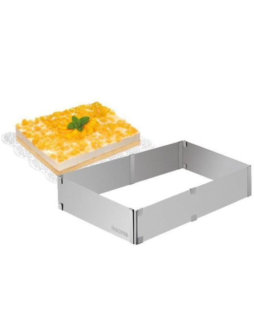 DELICIA RECTANGULAR CAKE RULE ADJUSTABLE FROM 28x20 CENTIMETERS TO 50x34 CENTIMETERS