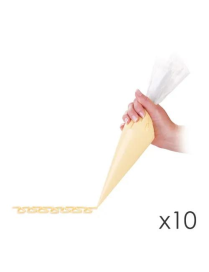 DELICIA DISPOSABLE BAG 40 CENTIMETERS 10 PIECES