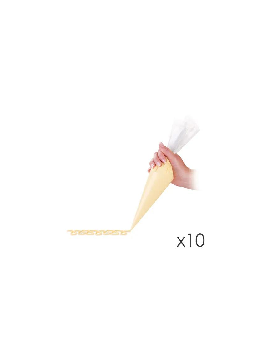 DELICIA DISPOSABLE BAG 40 CENTIMETERS 10 PIECES