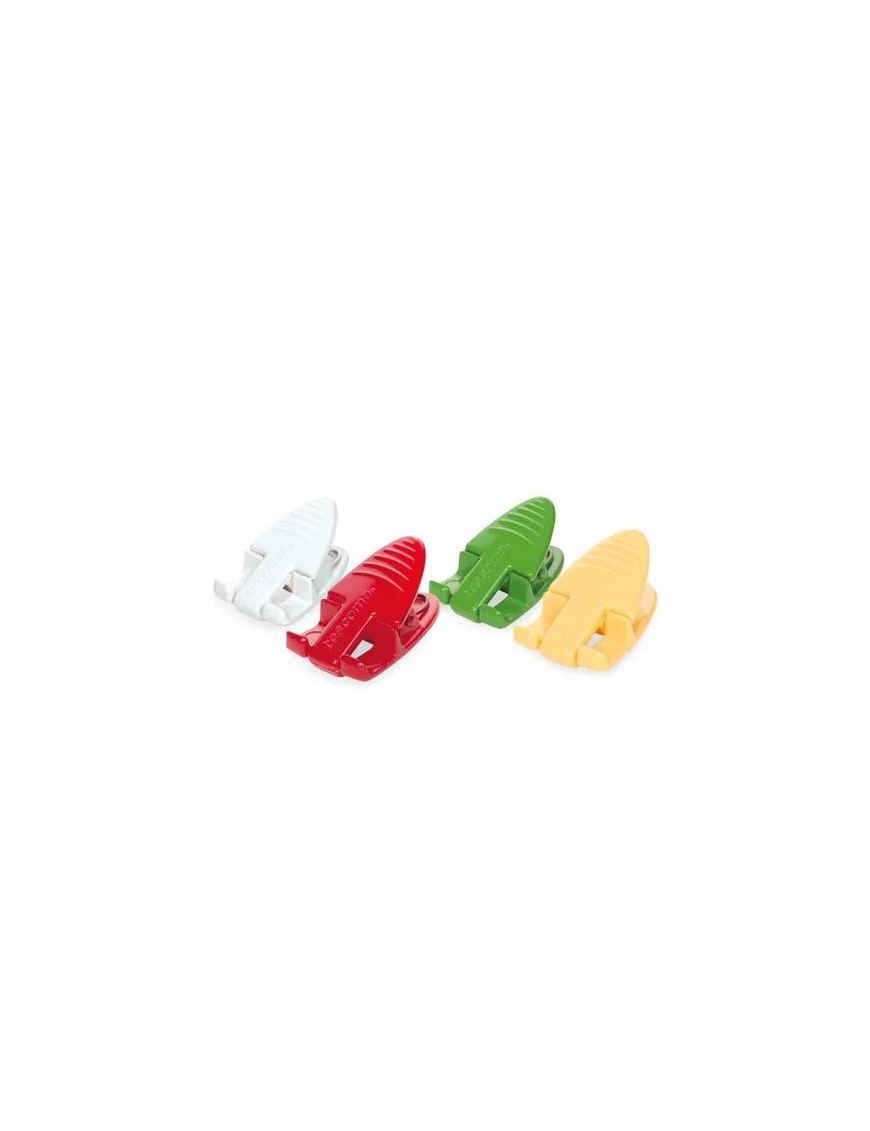 PRESTO CLIPS FOR BAGS-ENVELVES 4 PIECES 4 CENTIMETERS