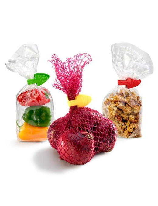 PRESTO CLIPS FOR BAGS-ENVELVES 4 PIECES 4 CENTIMETERS