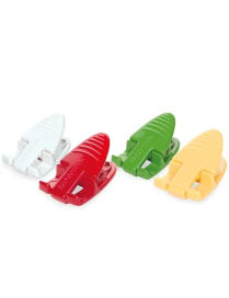 PRESTO CLIP FOR BAGS-ENVELVES 4 PIECES 5.5 CENTIMETERS