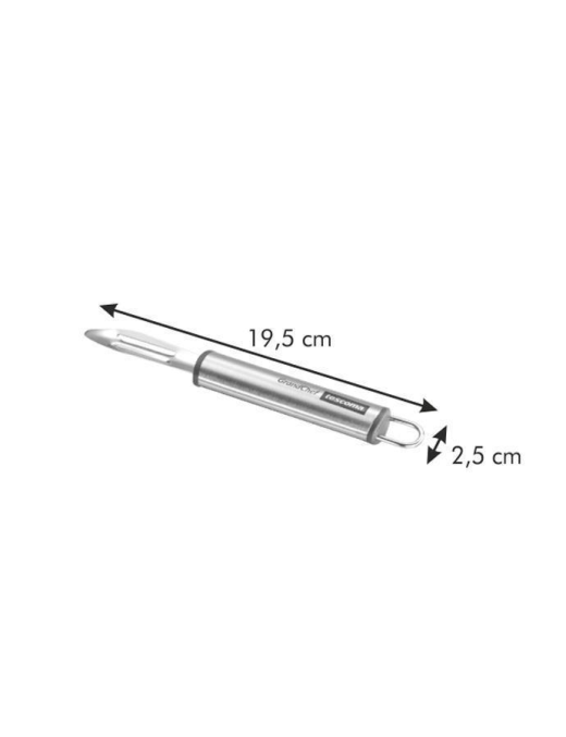 CHEF POTATO PEELER FIXED BLADE 19.5 CENTIMETERS