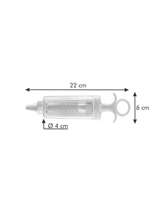 DELICIA SWEET SYRINGE WITH 8 NOZZLES