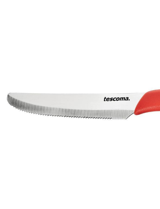 PRESTO TABLE KNIFE 12 CENTIMETERS 6 PIECES RED