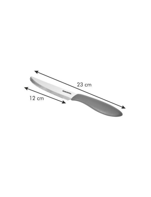 PRESTO TABLE KNIFE 12 CENTIMETERS 6 PIECES RED