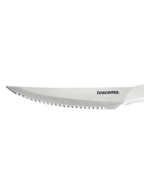 PRESTO COLTELLO BISTECCA 12 CENTIMETRI 6 PEZZI BIANCO