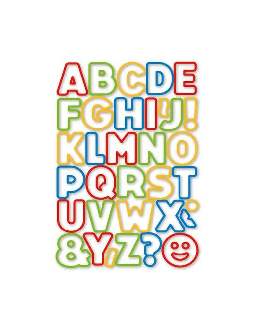 DELICIA ALFAB COOKIE CUTTERS 34 PIECES