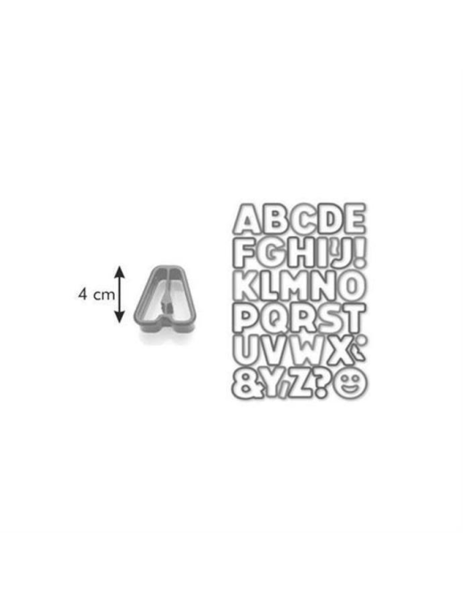 DELICIA ALFAB COOKIE CUTTERS 34 PIECES