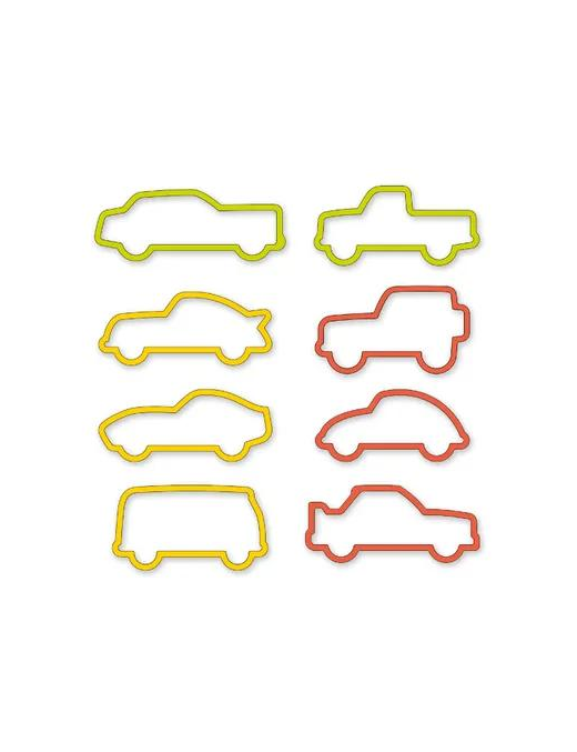 DELICIA CAR COOKIE CUTTER 8 PIECES