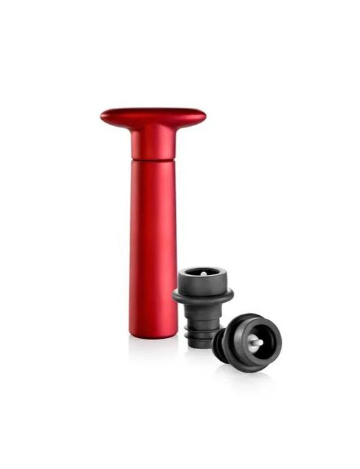 ONE VACUUM WINE PUMP WITH STOPPERS