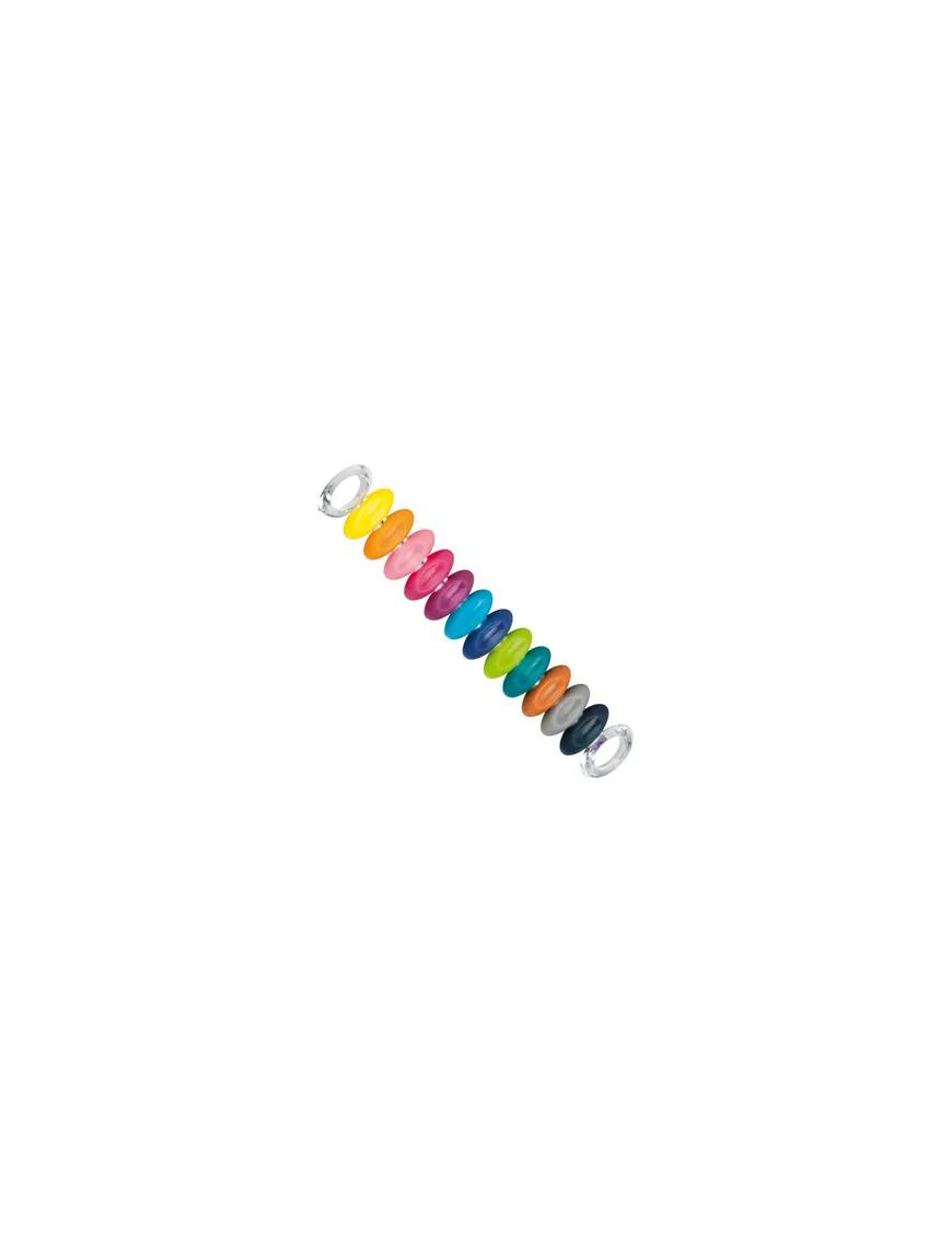 ONE WINE GLASS RINGS 12 PIECES
