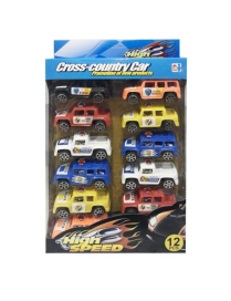 CROSS-COUNTRY CAR 12 PIECES