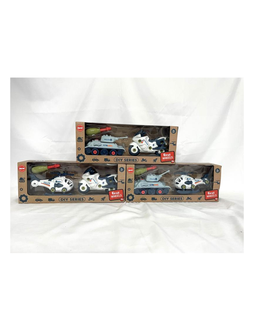 DIY VEHICLES TO ASSEMBLE 2 PIECES