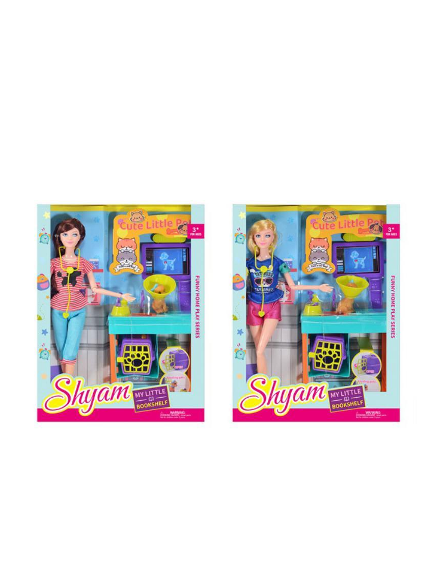 BAMBOLA SHYAM CON ACCESSORI
