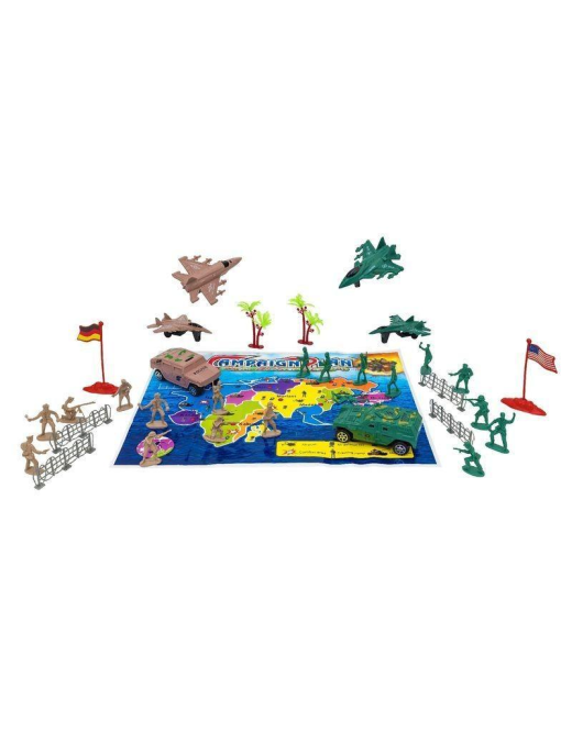 MILITARY SOLDIERS 36 PIECES