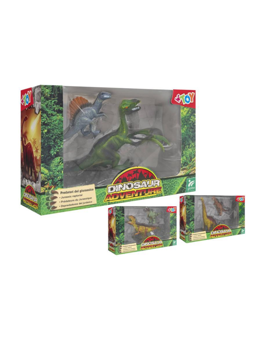 DINOSAURS 2 PIECES