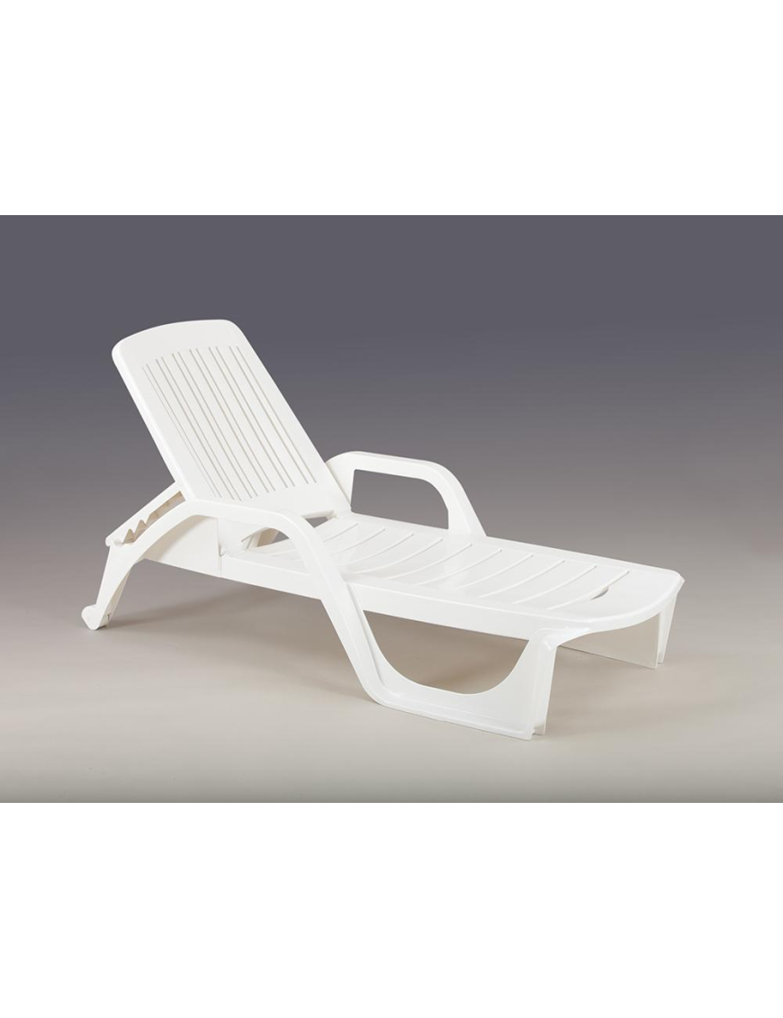 WHITE STACKABLE ZANZIBAR COUCH