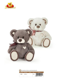 ORSETTO PELUCHE  25 CM CON RICAMO