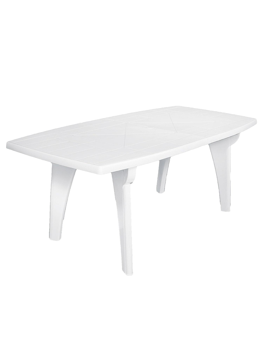 WHITE LIPARI TABLE 1 180x90x72 CENTIMETERS