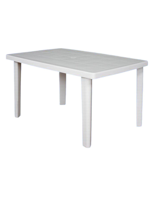 WHITE MARS TABLE 100x67x72 CENTIMETERS
